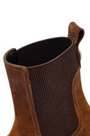 Kadın Taba Süet Deri Chelsea Bot | Derimod