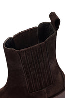 Kadın Kahverengi Süet Deri Chelsea Bot | Derimod