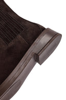 Kadın Kahverengi Süet Deri Chelsea Bot | Derimod