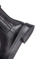 Woman Siyah Leather Chelsea Bot | Derimod