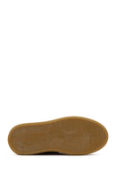 Kadın Taba Bağcık Kalın Tabanlı Süet Deri Teddy Bot | Derimod