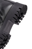 Kadın Siyah Fermuarlı Deri Bot | Derimod