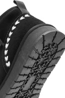 Kadın Siyah Kürk Detaylı Süet Deri Teddy Bot | Derimod