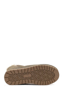 Kadın Vizon Süet Deri Teddy Bot | Derimod