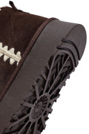 Kadın Kahverengi Süet Deri Teddy Bot | Derimod