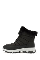 Derimod Dry Kadın Siyah Bağcıklı Kalın Tabanlı Waterproof Outdoor Bot | Derimod