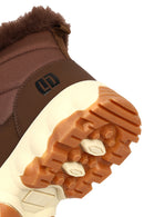 Derimod Dry Kadın Kahverengi Bağcıklı Kalın Tabanlı Waterproof Outdoor Bot | Derimod