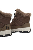 Derimod Dry Kadın Vizon Bağcıklı Kalın Tabanlı Waterproof Outdoor Bot | Derimod