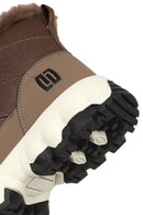 Derimod Dry Kadın Vizon Bağcıklı Kalın Tabanlı Waterproof Outdoor Bot | Derimod