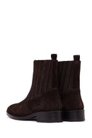 Kadın Kahverengi Süet Deri Chelsea Bot | Derimod