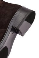 Kadın Kahverengi Süet Deri Chelsea Bot | Derimod