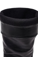 Kadın Siyah Aksesuarlı Deri Çizme | Derimod