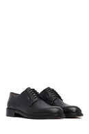 Men's Black Lace-Up Leather Classic Shoes | Derimod