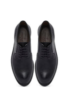 Men's Black Lace-Up Leather Classic Shoes | Derimod