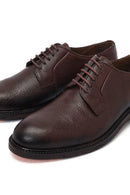 Erkek Kahverengi Bağcıklı Deri Klasik Ayakkabı | Derimod