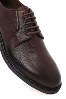 Erkek Kahverengi Bağcıklı Deri Klasik Ayakkabı | Derimod