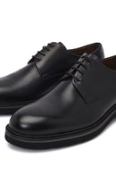 Men's Black Lace-Up Leather Classic Shoes | Derimod
