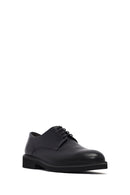 Men's Black Lace-Up Leather Classic Shoes | Derimod