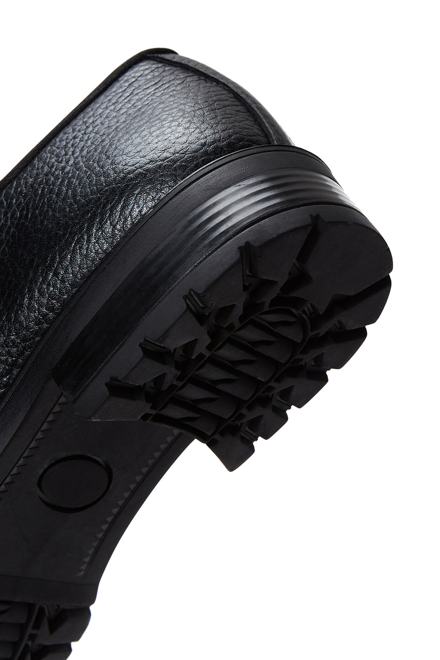 Men's Black Lace-Up Leather Classic Shoes