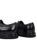 Erkek Siyah Bağcıklı Deri Casual Ayakkabı | Derimod