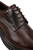Erkek Kahverengi Bağcıklı Deri Casual Ayakkabı | Derimod