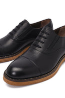 Men's Black Lace Up Leather Casual Shoes | Derimod
