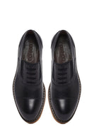 Men's Black Lace Up Leather Casual Shoes | Derimod