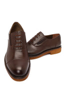 Erkek Kahverengi Bağcıklı Deri Casual Ayakkabı | Derimod