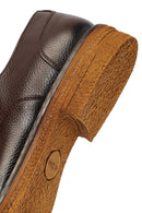 Erkek Kahverengi Bağcıklı Deri Casual Ayakkabı | Derimod