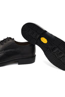 Erkek Siyah Bağcıklı Deri Casual Ayakkabı | Derimod