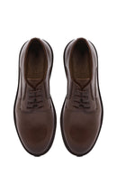 Erkek Kahverengi Bağcıklı Deri Casual Ayakkabı | Derimod