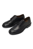 Erkek Siyah Bağcıklı Deri Casual Ayakkabı | Derimod