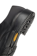 Erkek Siyah Bağcıklı Deri Casual Ayakkabı | Derimod