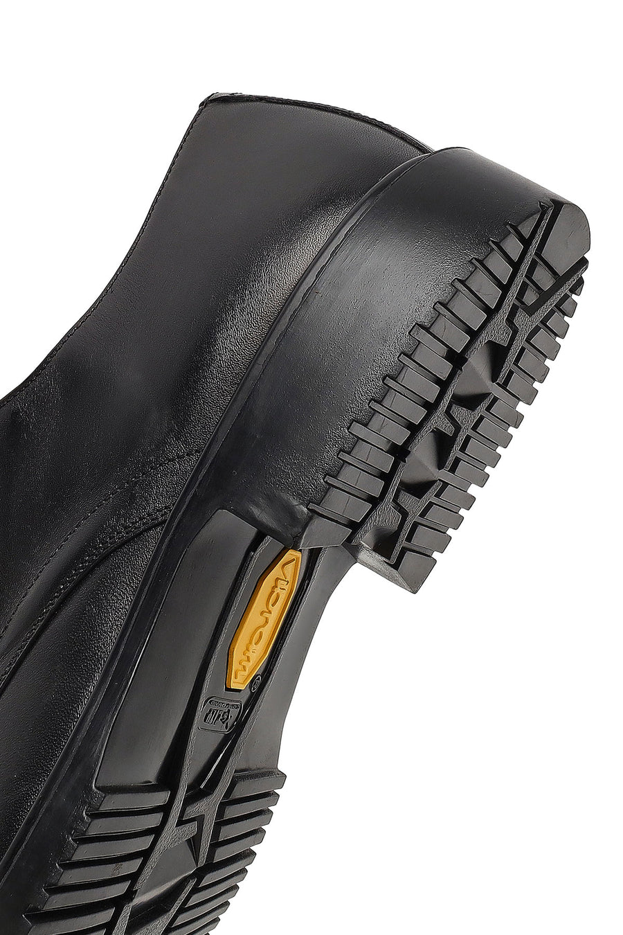 Men's Black Lace-up Leather Casual Shoes