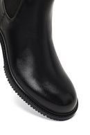 Men's Black Leather Chelsea Boot | Derimod