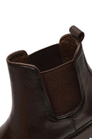Men's Brown Leather Chelsea Boot | Derimod