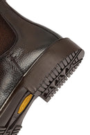 Men's Brown Leather Chelsea Boot | Derimod