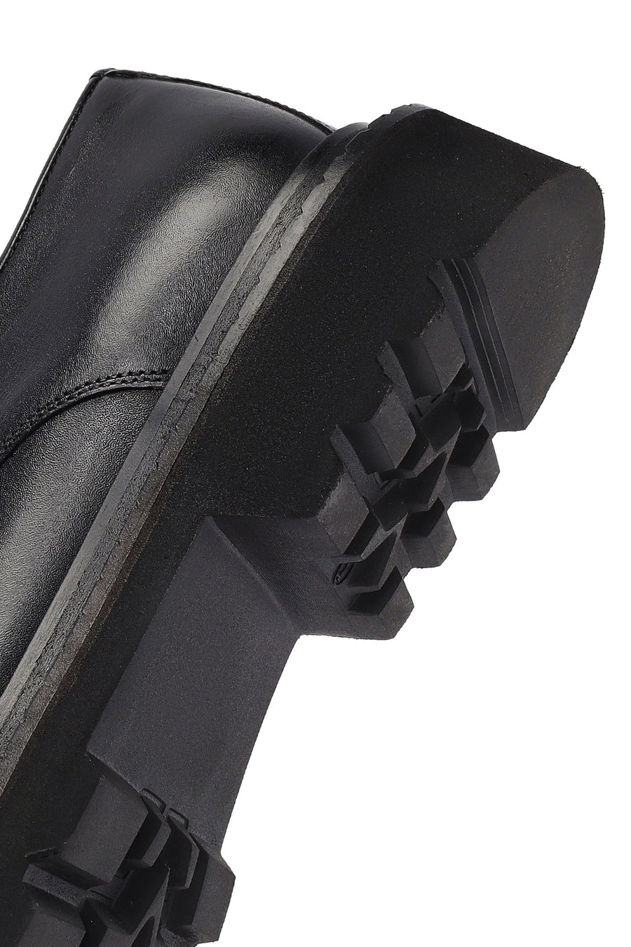 Men's Black Lace Up Leather Casual Shoes