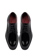 Erkek Siyah Bağcıklı Rugan Deri Klasik Ayakkabı | Derimod