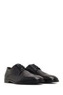 Men's Black Lace-Up Leather Classic Shoe | Derimod