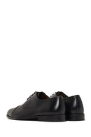 Men's Black Lace-Up Leather Classic Shoe | Derimod