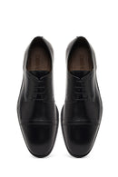 Men's Black Lace-Up Leather Classic Shoe | Derimod