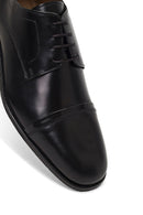 Men's Black Lace-Up Leather Classic Shoe | Derimod