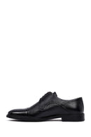 Men's Black Lace-Up Leather Classic Shoes | Derimod
