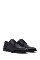Men's Black Lace-Up Leather Classic Shoes | Derimod