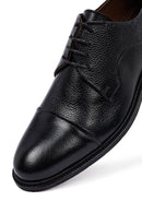 Men's Black Lace-Up Leather Classic Shoes | Derimod
