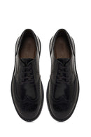 Men's Black Lace-Up Leather Casual Shoes | Derimod