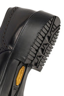 Men's Black Lace-Up Leather Casual Shoes | Derimod