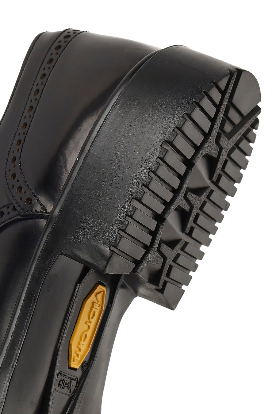 Men's Black Lace-Up Leather Casual Shoes