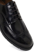 Men's Black Lace-Up Leather Casual Shoes | Derimod